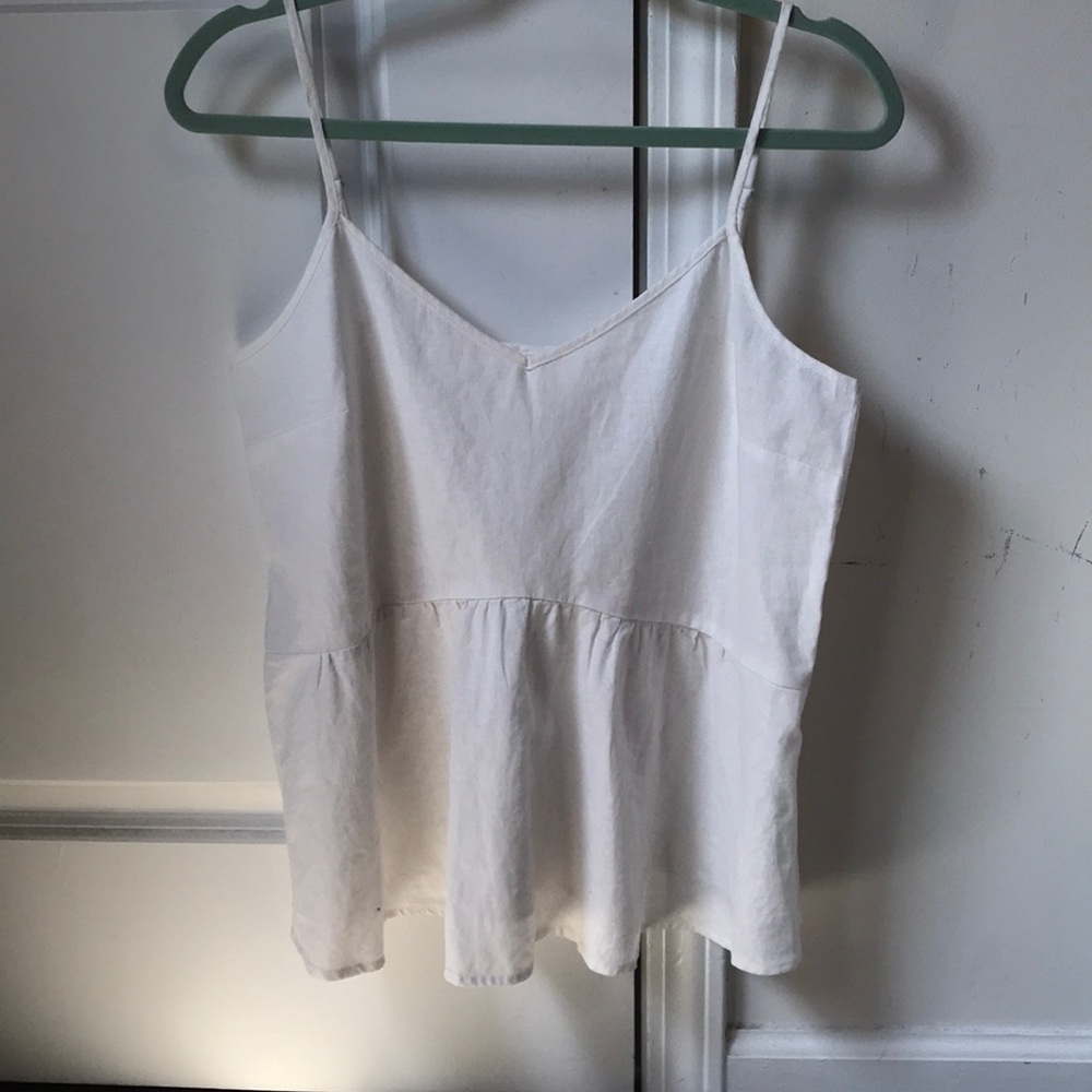 Peplum tank